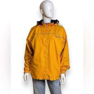 Sailing Rain Jacket Boating Rain Jacket Hiking Hooded Reversible Small Cheneral